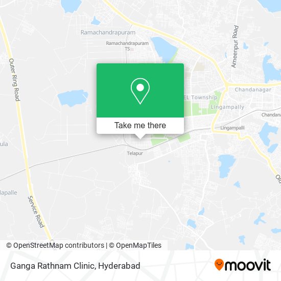 Ganga Rathnam Clinic map