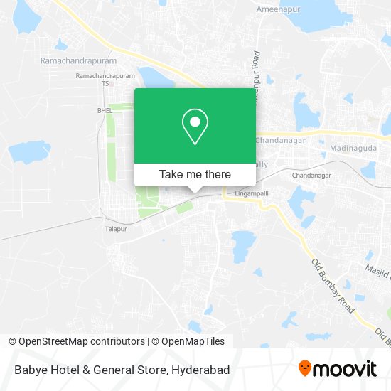 Babye Hotel & General Store map