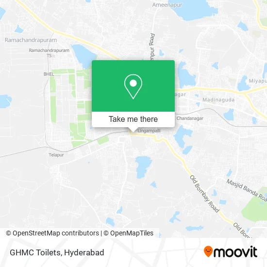 GHMC Toilets map
