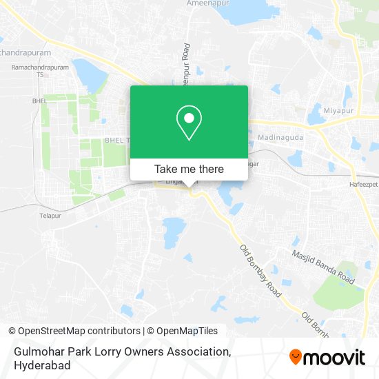 Gulmohar Park Lorry Owners Association map