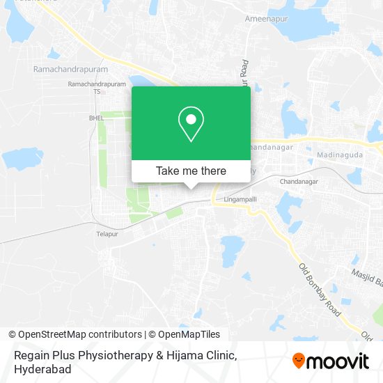 Regain Plus Physiotherapy & Hijama Clinic map