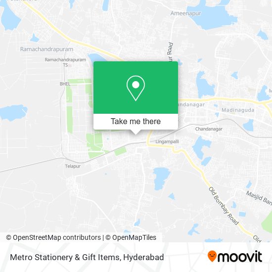 Metro Stationery & Gift Items map