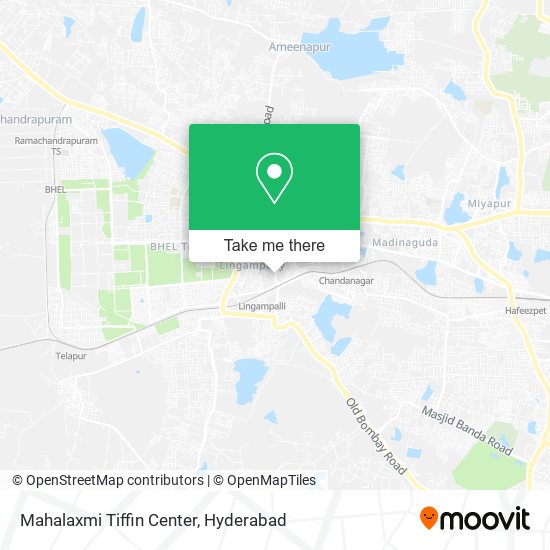 Mahalaxmi Tiffin Center map