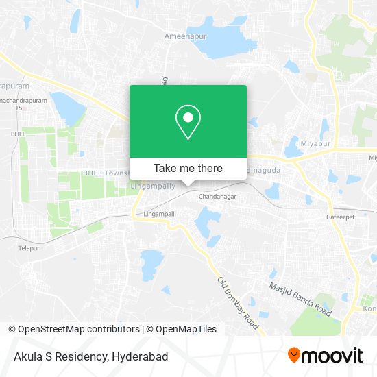 Akula S Residency map