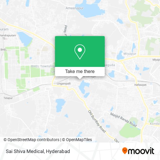 Sai Shiva Medical map