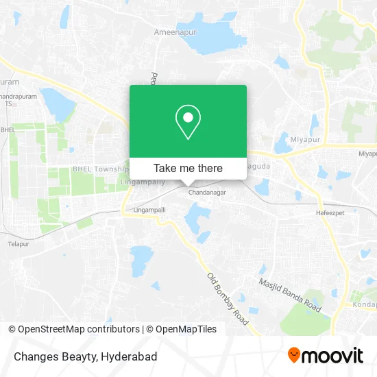 Changes Beayty map