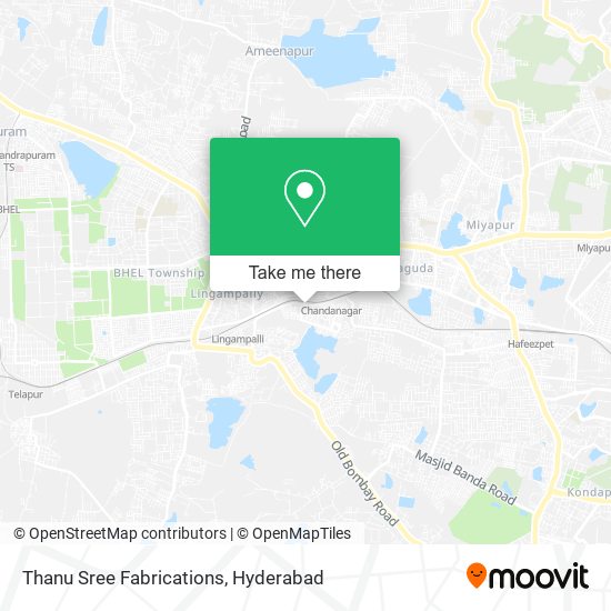 Thanu Sree Fabrications map