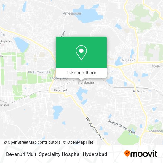 Devanuri Multi Speciality Hospital map