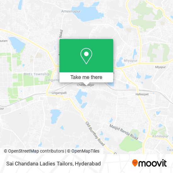 Sai Chandana Ladies Tailors map