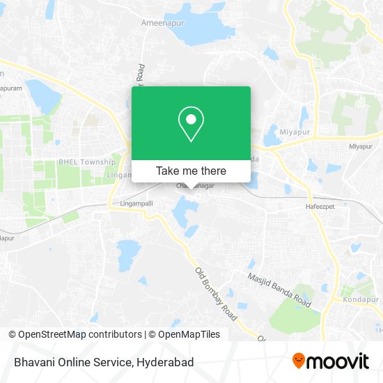 Bhavani Online Service map