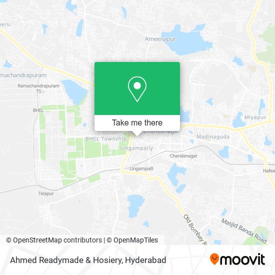 Ahmed Readymade & Hosiery map