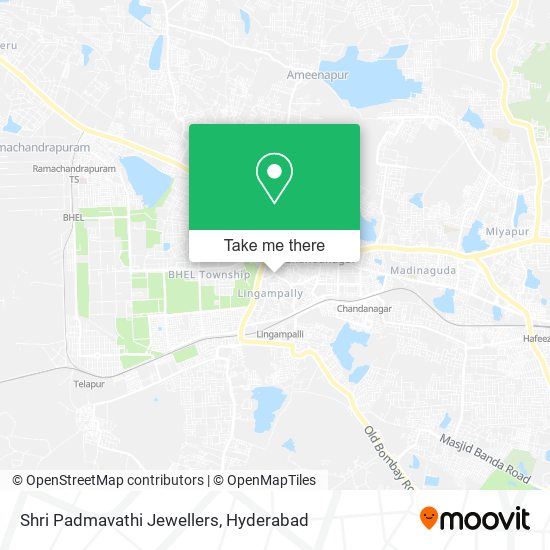 Shri Padmavathi Jewellers map