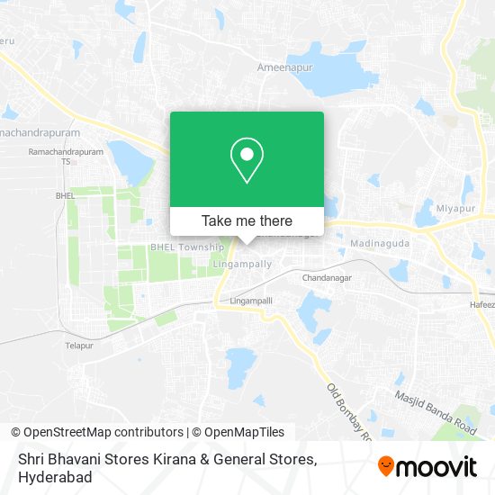 Shri Bhavani Stores Kirana & General Stores map