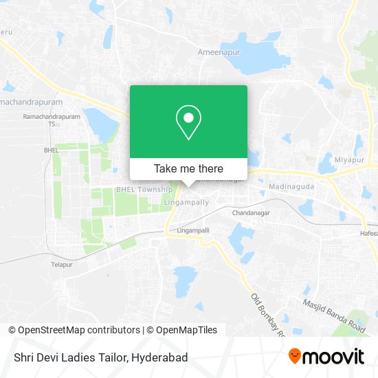 Shri Devi Ladies Tailor map