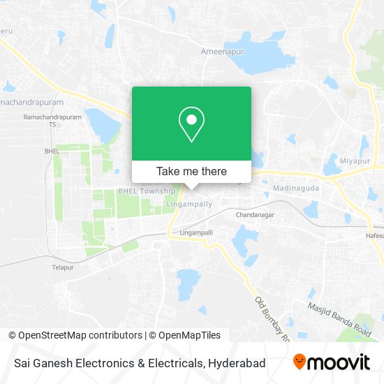 Sai Ganesh Electronics & Electricals map