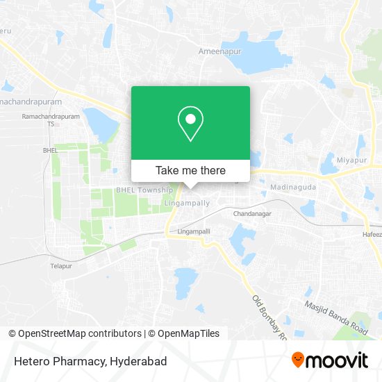 Hetero Pharmacy map