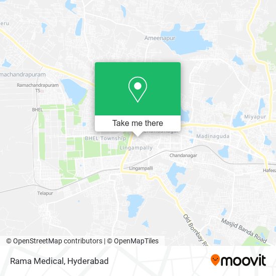 Rama Medical map