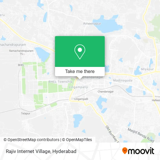 Rajiv Internet Village map