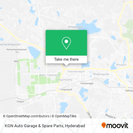 KGN Auto Garage & Spare Parts map