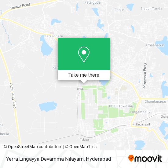 Yerra Lingayya Devamma Nilayam map