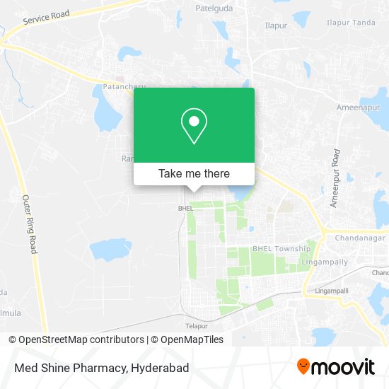 Med Shine Pharmacy map