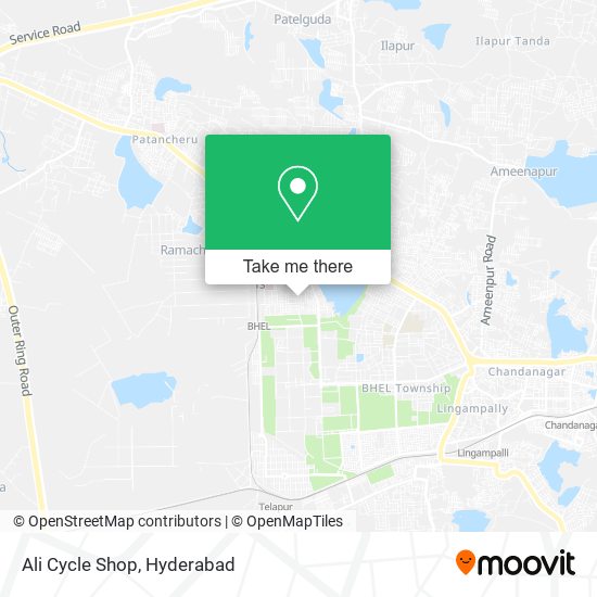 Ali Cycle Shop map