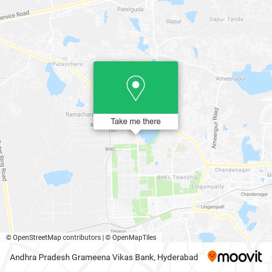 Andhra Pradesh Grameena Vikas Bank map