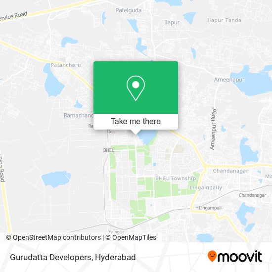 Gurudatta Developers map