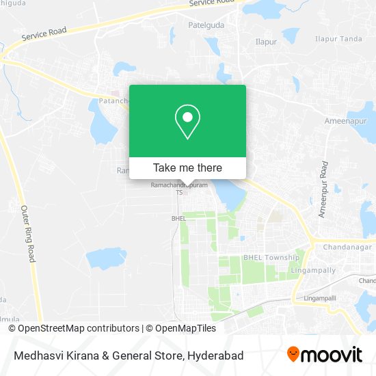 Medhasvi Kirana & General Store map