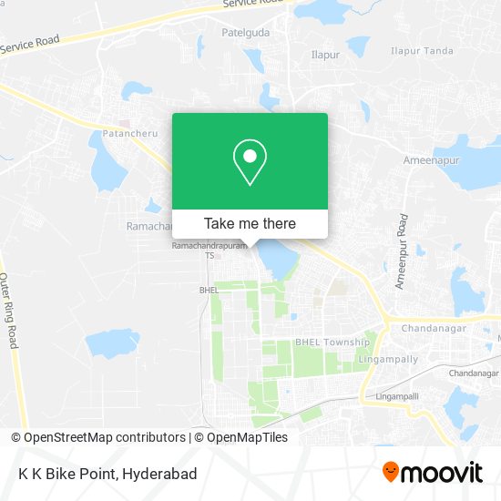 K K Bike Point map