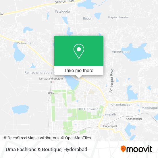 Uma Fashions & Boutique map