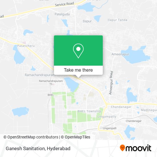 Ganesh Sanitation map