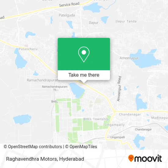 Raghavendhra Motors map