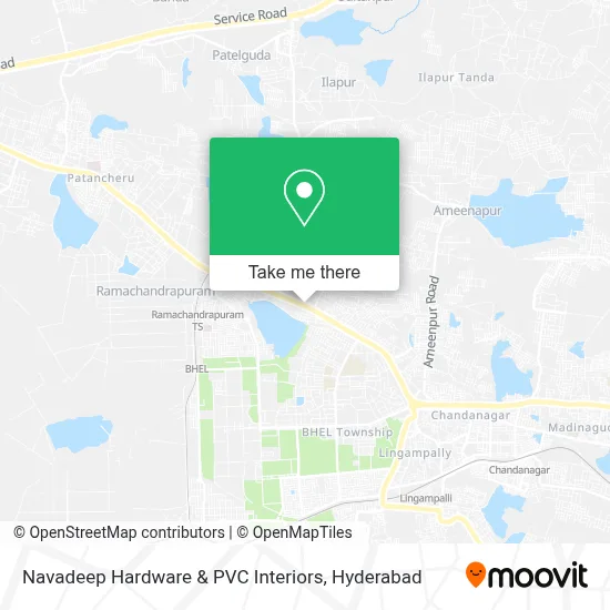 Navadeep Hardware & PVC Interiors map