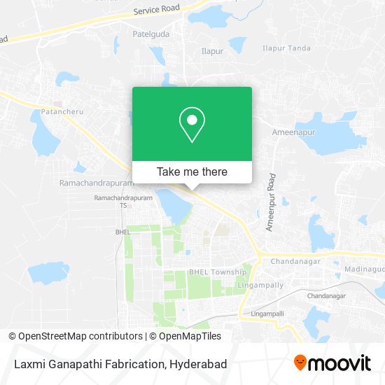 Laxmi Ganapathi Fabrication map