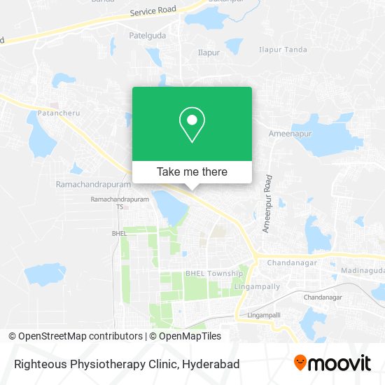 Righteous Physiotherapy Clinic map