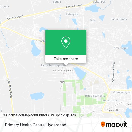 Primary Health Centre map