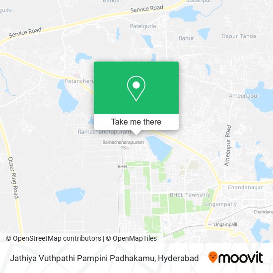 Jathiya Vuthpathi Pampini Padhakamu map