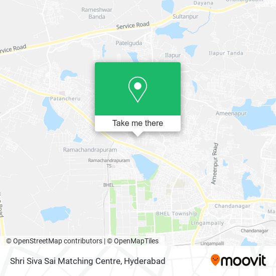 Shri Siva Sai Matching Centre map