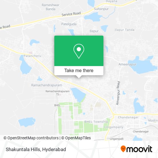 Shakuntala Hills map