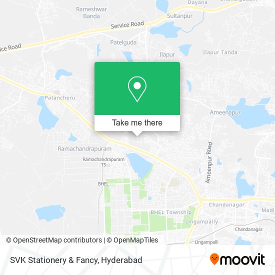 SVK Stationery & Fancy map
