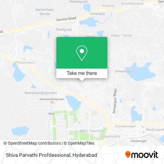 Shiva Parvathi Profdessional map