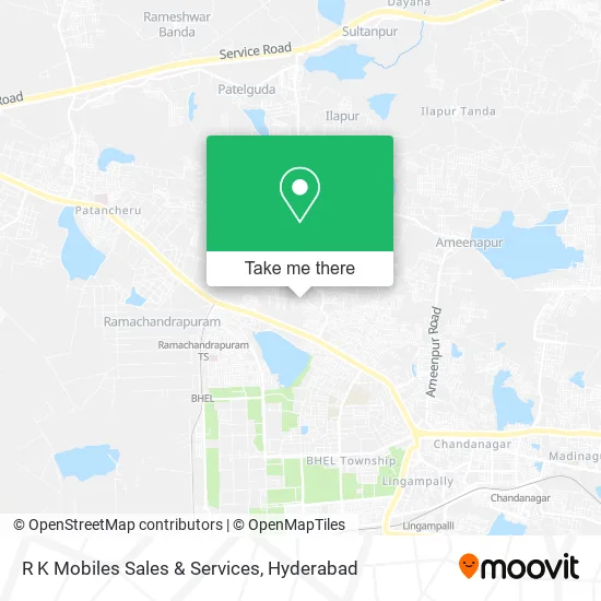 R K Mobiles Sales & Services map
