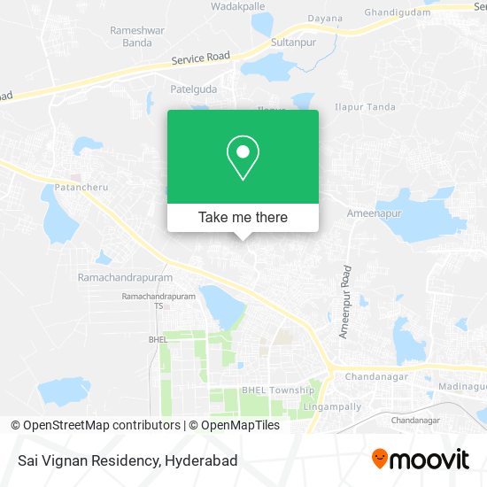 Sai Vignan Residency map