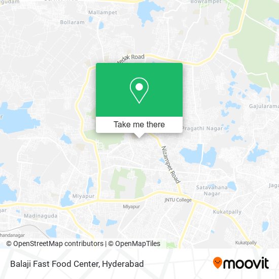 Balaji Fast Food Center map