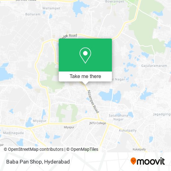 Baba Pan Shop map
