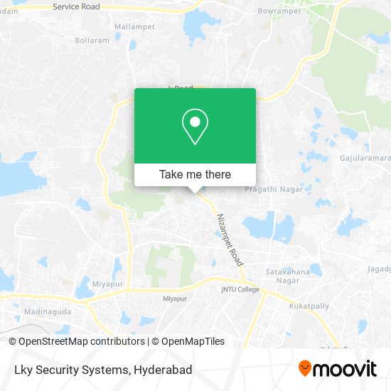 Lky Security Systems map