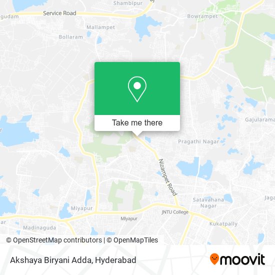 Akshaya Biryani Adda map