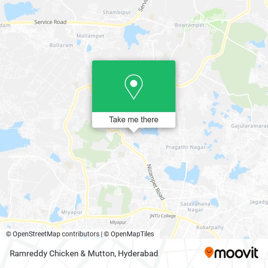 Ramreddy Chicken & Mutton map