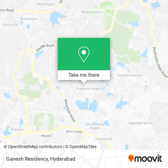 Ganesh Residency map